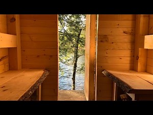 Building a Wood Burning, Timber Framed Sauna