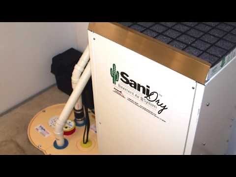 Taking Care of Basement Humidity: SaniDry Dehumidifier| Ask the Expert | Leader Basement Systems