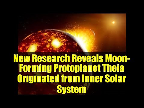 New Research Reveals Moon-Forming Protoplanet Theia Originated from Inner Solar System