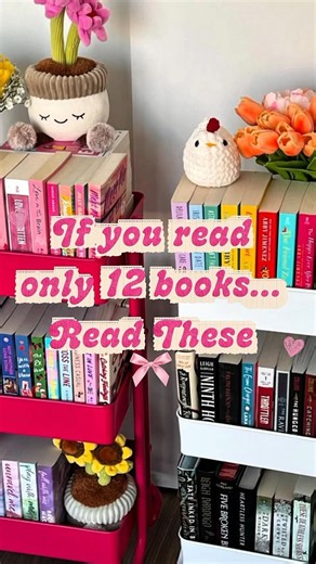 If you only read 12 books in your lifetime make them these✨ Which one would you recommend to anyone?
