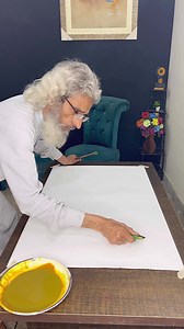 3.8M views · 599K reactions | Allah In Arabic Calligraphy 六‍❤️ #art #painting #calligraphy #reels #reelsfb | Muhammad Amjad Alvi Calligrapher | Facebook