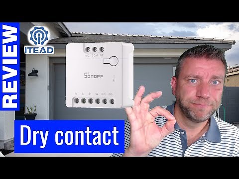 Sonoff MINI-D: dry contact on a budget: BEST FOR garage doors, boilers