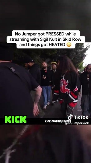 No Jumper got PRESSED while streaming with Sigil Kult in Skid Row and things got HEATED