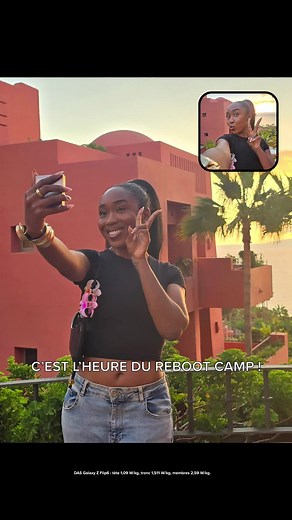 Retour en images sur notre #TeamGalaxy qui a pu recharger les batteries et son Score d'Energie à Tenerife. 🤳 @sallysurtiktok, @theodortytb, @clementinem_ytb, @daetienne, @mlee_sts, @etienne_sur_tiktok, @pollynette.gta, @gabrielrippe, @ashtaxyt, @bonjour.darling et @lemovedeleo #withGalaxy #GalaxyZFlip6 Score d'énergie disponible sur les smartphones Android 11.0 ou supérieur. Application Samsung Health v6.27 ou supérieure. Connexion à un compte Samsung requise. Mesures visant uniquement l’amélio