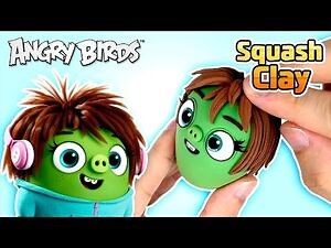 Squash Clay Makes Angry Birds Courtney