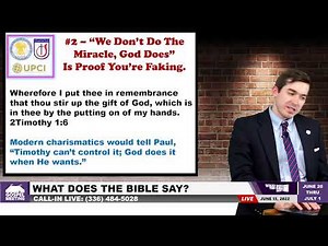 Common Pentecostal "Arguments" Answered: What's A Miracle, Who Does Them? - Caleb Robertson