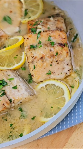 Delicious Barramundi in Lemon Garlic Butter Sauce Recipe