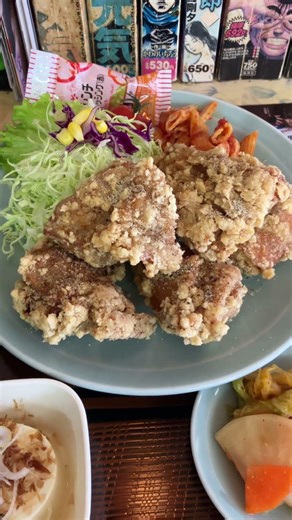 笑福亭 とりもも肉唐揚げ定食