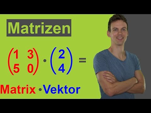 Matrix mit Vektor multiplizieren - Rechnen mit Matrizen #5 | mit Übungsaufgaben und Lösung