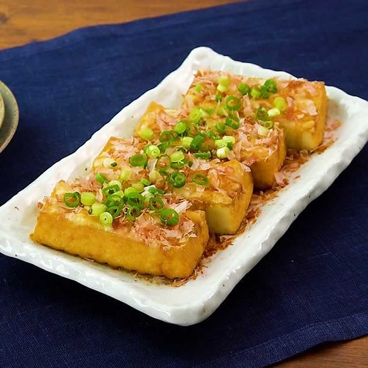 トースターで作る♪ 厚揚げのチーズ醤油焼きのレシピ動画・作り方 | デリッシュキッチン