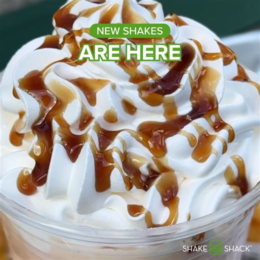 Sip up some sweetness with 3 new shake flavors: Cherry Blossom, Brownie Batter Hot Cocoa, and Thai Tea Shake. Order now on the Shack App. | Shake Shack | Facebook
