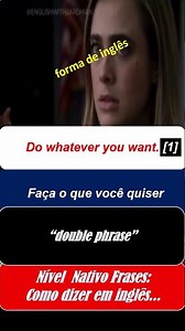 Do whatever you want [1] Don't get me wrong. [2] #english