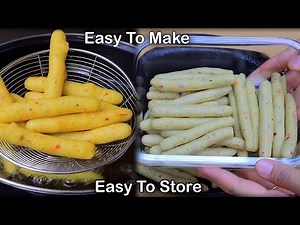 356K views · 5.5K reactions | Crispy Snacks Recipe | Kids Special Snacks Recipe | Potato Fingers | Poha Snacks Recipe  | Nirmla Nehra | Facebook
