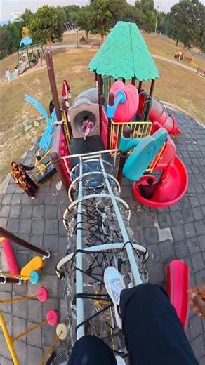 FULL SPRINT: Theme Park POV (GoPro Running) #park #pov #running #youtubeshorts #shorts