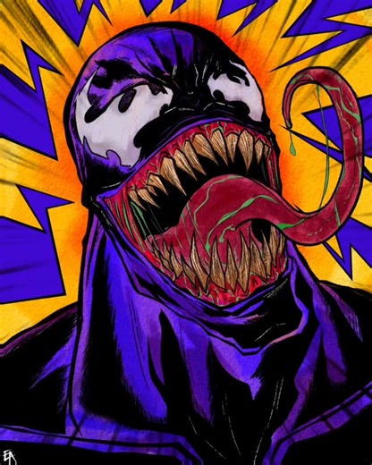 𝙀𝙣𝙘𝙝𝙖𝙣𝙩𝙚𝙙 𝘼𝙧𝙩𝙬𝙤𝙧𝙠𝙯 | HUNGER!!!! Here's a quick digital drawing I did of VENOM! Huge shout out to Todd McFarlane for creating such an absolutely epic character... | Instagram