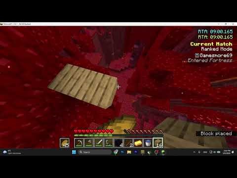 lowest kazakhstani elo player, learning ninjabrain bot, coal 1 gameplay
