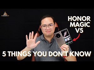 5 Things You Don't Know The HONOR Magic V5 Can Do!