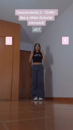 Aquí otro tutorial 💜 ...... #tutorial #dance #disney #descendants2 #descendientes #chillinlikeavillain #descendants #dancer