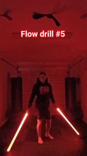 Flow drill #5 run it backwards. #helpmemakethismakesense #lightsaber description in comments
