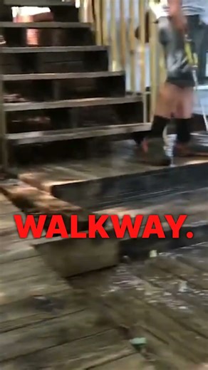 Washing a Lake House