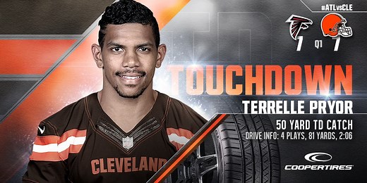 925K views · 7K shares | Robert Griffin III to Terrelle Pryor for 50 yards and a TD! | Cleveland Browns | Facebook