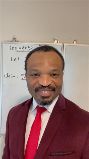 Obiora Ikenna Francis on Instagram: "Conjugate prove ##Complex Analysis## ##Complex number## Analysis# ##Properties of complex number##"