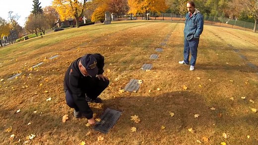 The meaning behind the tradition of leaving coins on veterans' gravestones