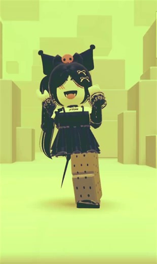 A Cosplay outfit I bought :D (I'm Kuromi)#roblox#rblx#robloxedit #kuromi#kuromicore#edit#robloxshort