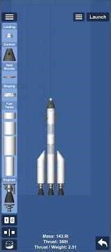 SFS simple moon rocket