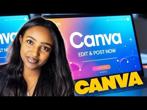 (የካንቫ ቲቶሪያል) Canva YouTube Thumbnail Tutorial – step by step 