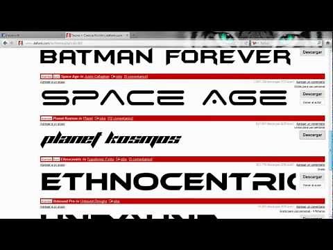 como instalar una fuente