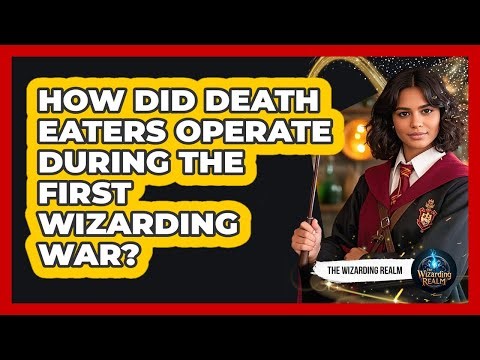 How Did Death Eaters Operate During The First Wizarding War?
