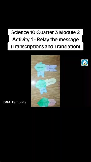 Science 10 Module 2: Transcription and Translation Activity