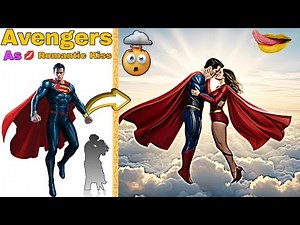 Part 2 Avengers Kissing Moments 💋 | Most Romantic Superhero Love Scenes Ever