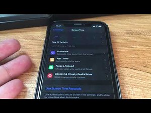 What if "Turn Off Screen Time" button missing? Probably using Family Sharing. Need Parent Phone/Ipad