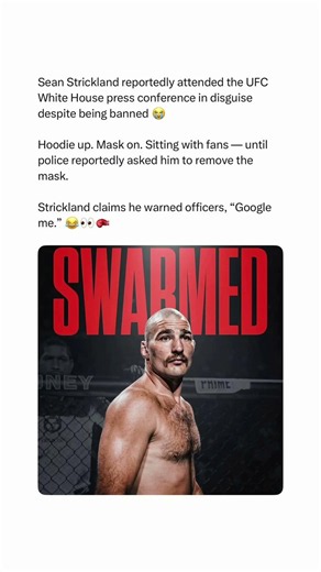 Strickland’s Disguise Failed 😂