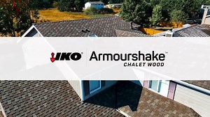 A welcoming home needs a warm and inviting roof. IKO Armourshake shingles in the color Chalet Wood provide a homey feel and a natural look that will turn any house into a home. | IKO Roofing