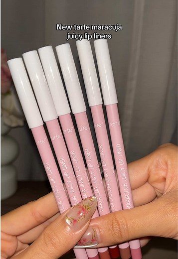 New Tarte Maracuja Juicy Lip Liners Swatches