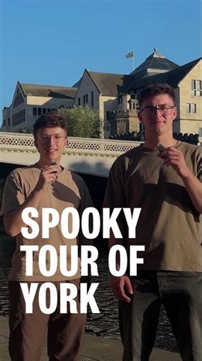 Ready to get spooky? 👻 York’s known as Europe’s most haunted city, with a history stretching back over 2,000 years. From Roman soldiers to medieval ghosts, its ancient streets are filled with chilling tales. Are you brave enough to explore? #UniversityOfYork #UniOfYork #UoY #WeAreInternational #StudyInTheUK #StudyAbroad | University of York