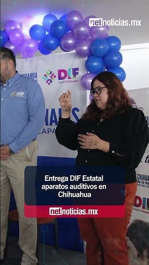 The State DIF delivers hearing aids in Chihuahua