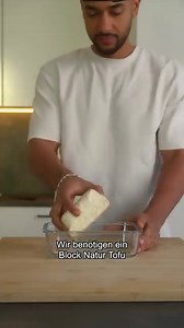 💥Auch du wirst Tofu lieben nachdem du weisst wie man ihn vernünftig zubereitet. 🍽️Portionen: 1 | 🔥Schwierigkeitsgrad: einfach 📃ZUTATEN 400 g Naturtofu Etwas Ingwer 1 Knoblauchzehe 1 TL Sesamöl 3 - 4 EL Sojasoße 1 EL Reisessig Etwas süße deiner Wahl Etwas Speisestärke zum ummanteln Etwas Öl zum frittieren bepinseln 👨🏽‍🍳ZUBEREITUNG 1. Naturtofu in einen wiederverschließbaren Behälter legen und dann ins Gefrierfach stellen, bis der Tofu komplett gefroren ist. 2. Den gefrorenen Tofu auftauen 