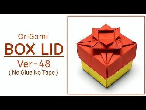 Origami Box Lid Ver-48 ( Master Jugal ) || 100 Box Lid Series-48 || ORIGAMI J15