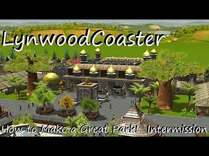 RCT3 How to make a good park (No Custom Scenery) Walk-through with Commentary