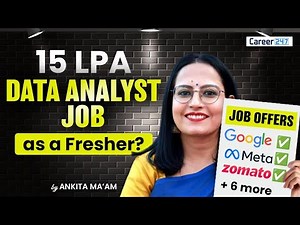 How to Become a Data Analyst in 2026 | ₹15 LPA Fresher Salary | No Degree Needed | Career247