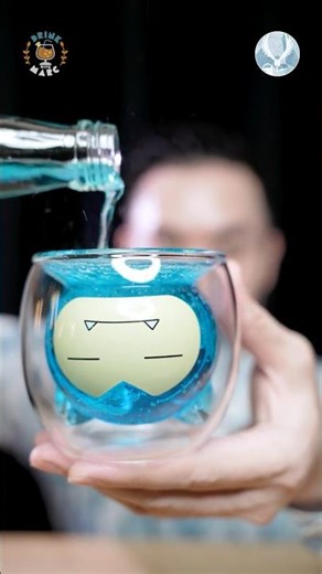 ASMR DRINK | ARTICUNO POKÉMON SHIRT #shorts #asmr #drink