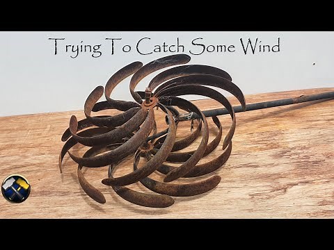 Kinetic Garden Wind Spinner Restoration