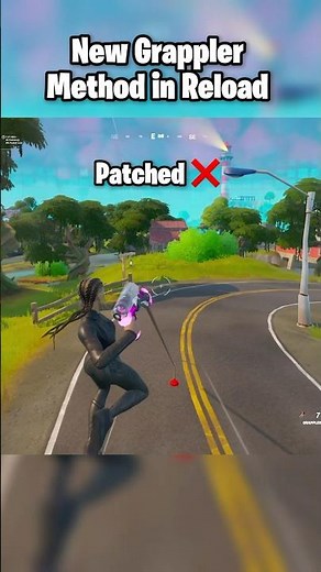 New Grappler Rotation Trick in Reload 😳 #fortnite #fortniteclips