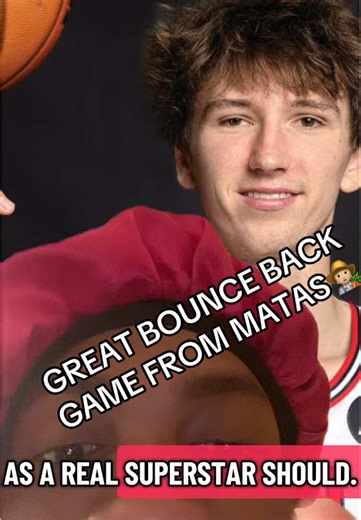 Great bounce back game from MATAS. That’s how you respond from a bad game. He’d shooting the middy and he’s more comfortable going left. We lose by 5,000 but it’s the little things at this point. #chicagobulls #matasbuzelis #hornets #nba #bulls
