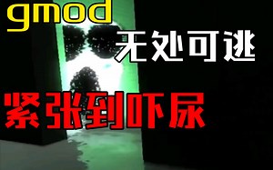 [gmod]无处可逃，紧张到尿裤子的游戏，心脏区up喊你来练心脏了
