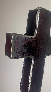 Handmade Steel Cross Tree Topper: Religious Christmas Decor - Etsy